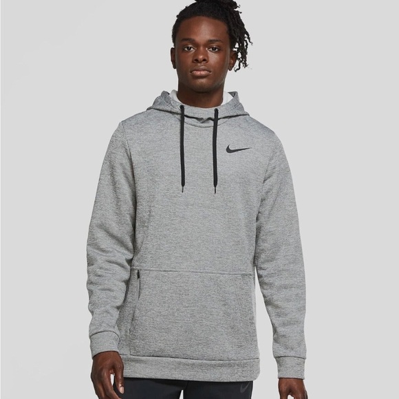 Nike Men's Therma Gray Hoodie (Size M) - Picture 8 of 8